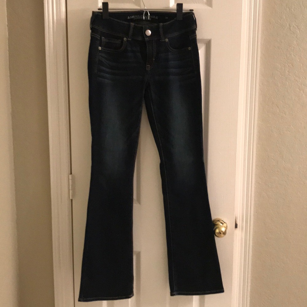 NWT American Eagle Kick Boot Jeans - dark wash